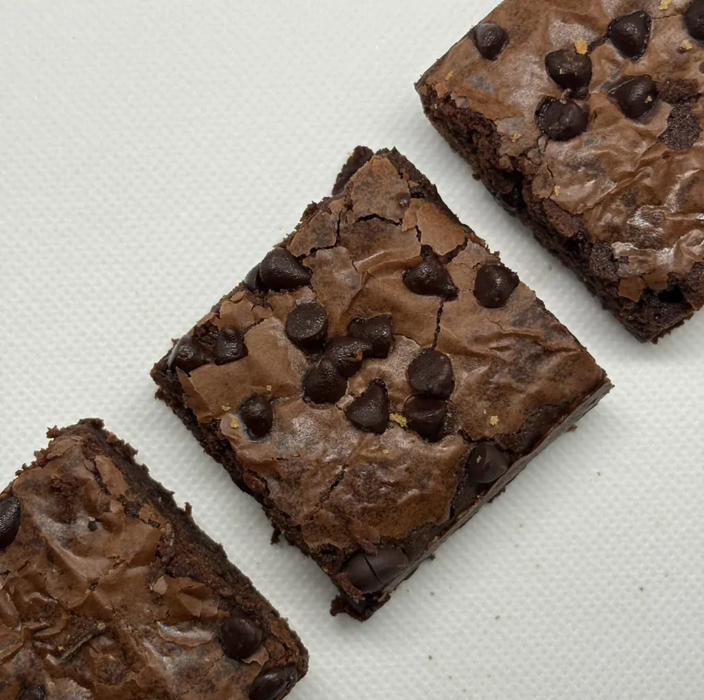 Chocolate-chip brownies